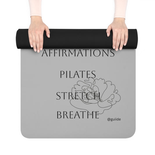 "Remember You" Rubber Yoga Mat