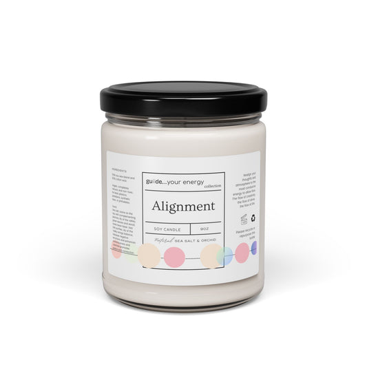 Alignment Natural Soy Candle | Sea Salt & Orchid